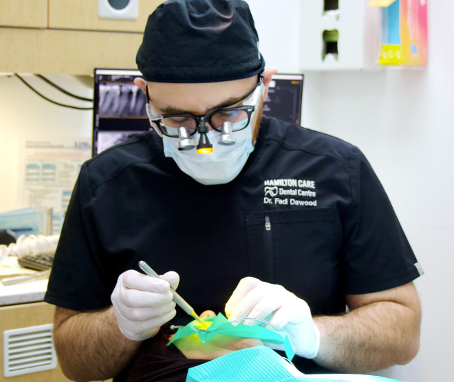 Family dental checkup at Hamilton Care Dental Centre