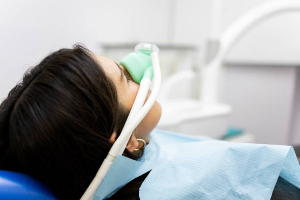 Nitrous oxide sedation for relaxed dental visits